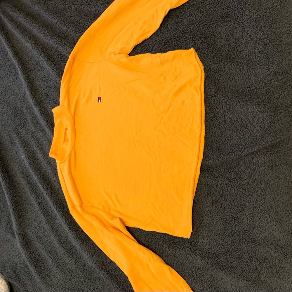 gold tommy hilfiger turtle neck